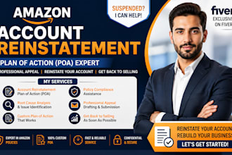 do amazon account reinstatement plan of action