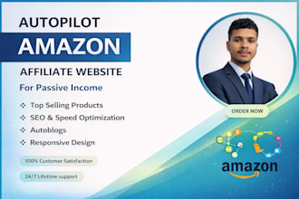 build an autopilot amazon affiliate website with SEO