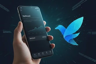 develop flutter mobile apps for android and ios