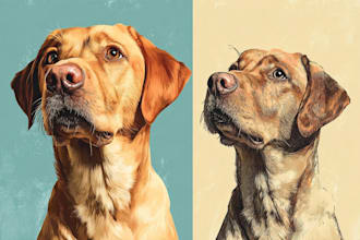 create a magical disney inspired pet portrait