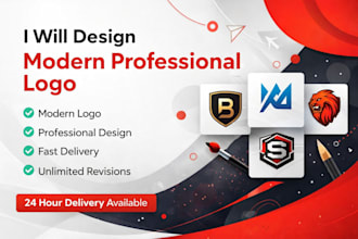 design professional business card and logo