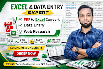 do convert PDF to excel with accuracy and professionally