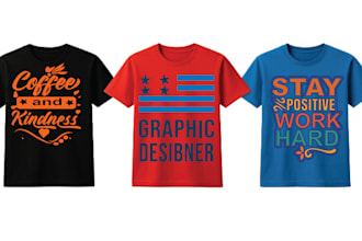 design trendy typography t shirt and streetwear design
