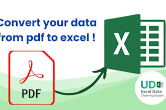 convert your pdf reports into excel sheet