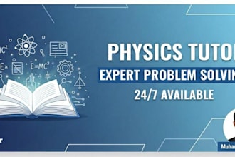 be your expert physics tutor and solve complex problems