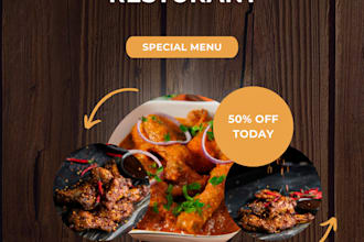 restaurant monthly content packages