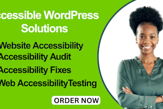 make wordpress website ada wcag accessibility compliant