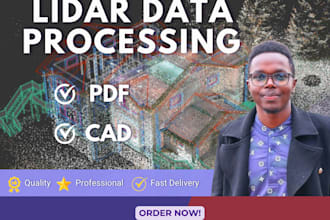 do drone image processing and lidar data classification and processing