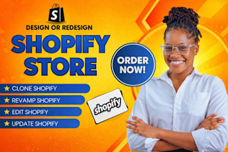 store redesign, shopify website redesign, revamp shopify store to increase sale