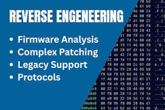 reverse engineer embedded firmware and protocols