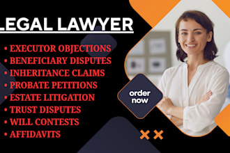 be your probate lawyer for trusts, inheritance, executor and estate disputes