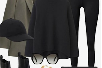 create minimalist style mood board and outfit collage for you