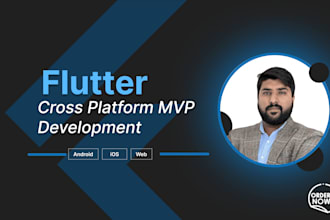 build a cross platform mvp app from scratch using flutter