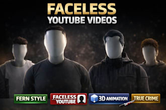 create high retention 3d fern style documentary videos for youtube