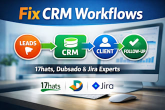 fix 17hats,jira and dubsado workflows to stop losing client leads