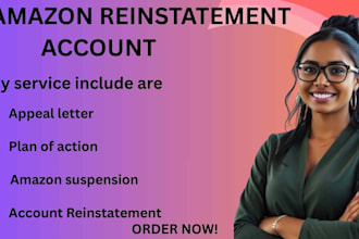 reactivate suspended amazon,account reinstatement,appeal letter,plan of action