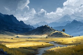 environment concept art landscape design