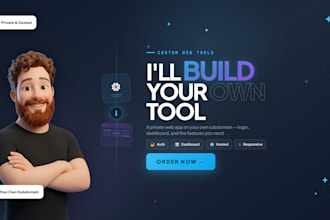 build and host a private web tool for your business