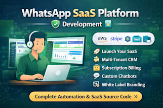 create a scalable whatsapp marketing saas CRM platform