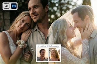 create stunning realistic ai wedding photography