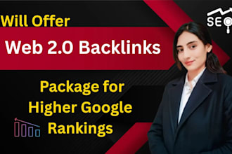 build web 20 backlinks for SEO ranking