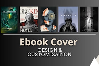 design a professional and custom ebook cover