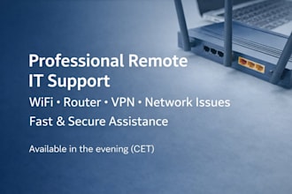 troubleshoot wifi, router, hardware and software issues
