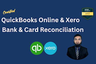 do bank and credit card reconciliation in quickbooks or xero