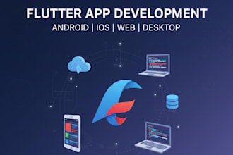 create a flutter app, mvp app, android, ios