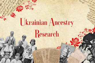 research your ukrainian ancestry and family history