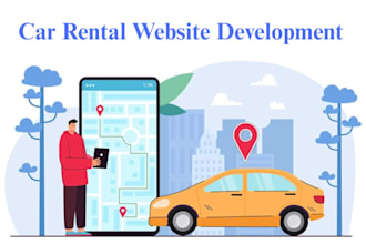 develop professional car rental website