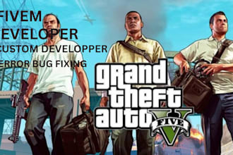create your complete fivem gta rp server ready to launch