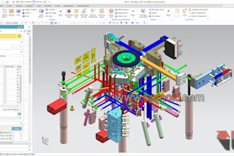 develop industrial mold designs with full dfm and moldflow for manufacturing