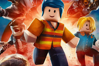 build custom roblox game development, full game creation, ugc, roblox 3d model