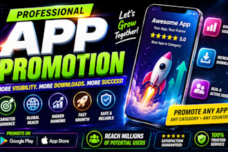 do game app promotion for android ios app game marketing mobile app promotion