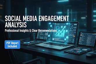 analyze your social media engagement and provide actionable insights