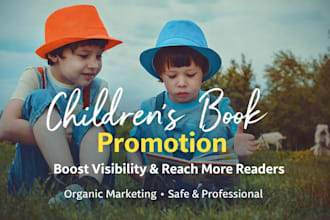 promote your children book to boost sales and visibility