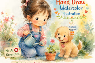 children story book illustration children story children story book illustration