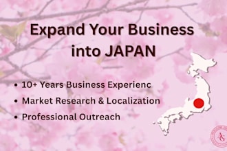 help your business enter the japanese market effectively