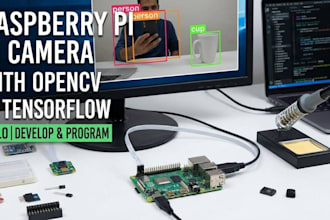 develop, program raspberry pi ai camera with opencv and tensorflow yolo