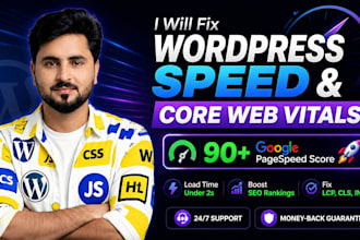 fix wordpress speed optimization and core web vitals for google pagespeed