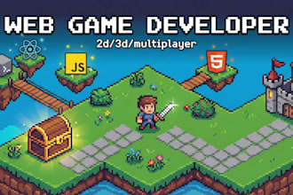 create 2d or 3d web games using javascript and webgl