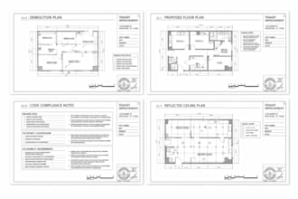 prepare stamped small commercial drawings for houston approval