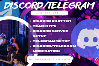 chat in your discord server telegram chat discord chatter moderator