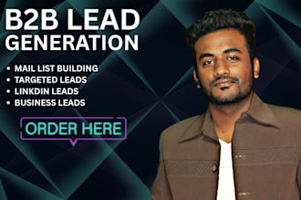 b2b lead generation and data miner 24hr
