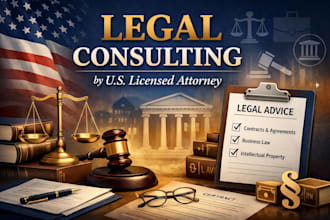 provide legal consulting as a US licensed attorney
