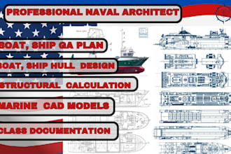 create professional ship drawings, class documentation and marine cad models