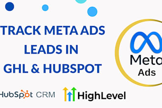 automate meta ads to ghl and hubspot CRM