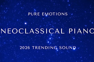 write original emotive neoclassical piano music for spotify playlist