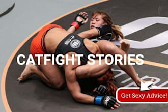 write nsfw erotic women wrestling and catfight stories